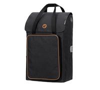 Andersen Einkaufstrolley Ersatztasche - 45 Liter - Seiten- & Fronttasche | Tragegriff - wasserabweisend - Reflektoren - faltbar - Ipek Bo schwarz