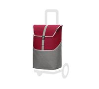 Andersen Einkaufstrolley Ersatztasche - 59 Liter - Seiten- & Fronttasche - extra Innenfach - wasserabweisend - Reflektoren - faltbar - Lasse rot