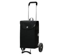 Andersen Einkaufstrolley - klappbar - 44 Liter - belastbar 40 kg - Stahlgestell - Trolley - Rad Ø 20 cm - Campus Shopper Walker schwarz