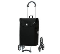 Andersen Einkaufstrolley - klappbar - 44 Liter - Treppensteiger - belastbar 40 kg - Stahlgestell - Trolley - Rad Ø 15 cm - Scala Shopper Walker schwarz