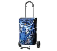 Andersen Einkaufstrolley - klappbar - 46 Liter - belastbar 40 kg - Stahlgestell - mit Kordelzug & Klett - Seiten- & Innentasche - Trolley - Rad Ø 15 cm - Scala Shopper Mix Collection A08