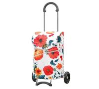 Andersen Einkaufstrolley - klappbar - 46 Liter - belastbar 40 kg - Stahlgestell - mit Kordelzug & Klett - Seiten- & Innentasche - Trolley - Rad Ø 15 cm - Scala Shopper Mix Collection A41