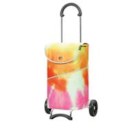 Andersen Einkaufstrolley - klappbar - 46 Liter - belastbar 40 kg - Stahlgestell - mit Kordelzug & Klett - Seiten- & Innentasche - Trolley - Rad Ø 15 cm - Scala Shopper Mix Collection A06