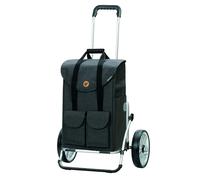 Andersen Einkaufstrolley - klappbar - 54 Liter - Aufhängung für Einkaufswagen - belastbar 50 kg - Aluminium - Trolley - Kugellager-Rad Ø 25 cm - Cargo Shopper XXL Jacob anthrazit