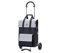 Andersen Einkaufstrolley - klappbar - 54 Liter - belastbar 40 kg - Stahlgestell - Rad Ø 15 cm - Scala Shopper Milla blau