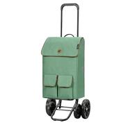ANDERSEN Einkaufstrolley - Quattro Shopper Ipek Ma Salbei 42 L Handwagen, isoliert, Kühltasche, robust, höhenverstellbar, leise Räder, multifunktional, Räder abnehmbar