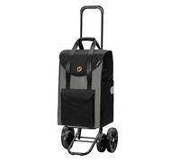 ANDERSEN Einkaufstrolley - Quattro Shopper Senta grau 49 L einkaufen,wasserdicht, höhenverstellbar, leise Räder, multifunktiona...