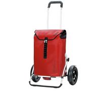 Andersen Shopper Einkaufstrolley Royal Shopper Plus Ortlieb – wasserdicht, mit Lufträdern – Rot