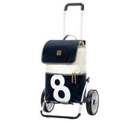 ANDERSEN Einkaufstrolley - Royal Shopper 360° Mole 8 41 L Einkaufsroller, Segelstoff, upcycling, Aluminium, klappbar, Kugellagerad