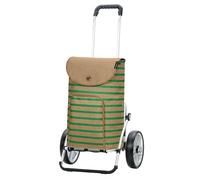 ANDERSEN Einkaufstrolley - Royal Shopper Eske grün 47 L Handwagen, modern, nachhaltig, Shopping, Aluminium, klappbar, Kugellagerad