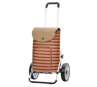 ANDERSEN Einkaufstrolley - Royal Shopper Eske rot 47 L Handwagen, modern, nachhaltig, Shopping, Aluminium, klappbar, Kugellagerad