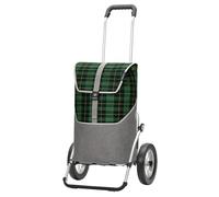 ANDERSEN Einkaufstrolley - Royal Shopper Gese grün 46 L geräumig, hochwertig, Reflektor, Aluminium, klappbar, leichtgängig