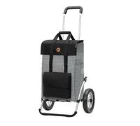 ANDERSEN Einkaufstrolley - Royal Shopper Hedda grau 51 L Reflektor,Shopping, Aluminium, klappbar, leichtgängig