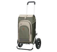 ANDERSEN Einkaufstrolley - Royal Shopper Hydro 2.1 grau 62 L Bike, Einkaufsroller, Rucksack, Thermo, Aluminium, klappbar, luftbereiftes Kugellagerrad