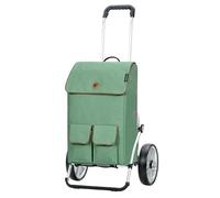 ANDERSEN Einkaufstrolley - Royal Shopper Ipek Ma Salbei 42 L Handwagen, isoliert, Kühltasche, robust, Aluminium, klappbar, Kugellagerad
