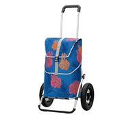 ANDERSEN Einkaufstrolley - Royal Shopper Lotta blau 46 L Einkaufswagen,funktional,langlebig, Aluminium, klappbar, luftbereiftes Kugellagerrad