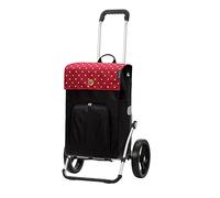 ANDERSEN Einkaufstrolley - Royal Shopper Malit rot 49 L Einkaufswagen,langlebig,Thermo, Aluminium, klappbar, leise Räder