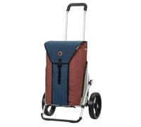 ANDERSEN Einkaufstrolley - Royal Shopper Oli.P 2.0 blau 50 L Einkaufswagen, hochwertig, Shopping, Thermo, Aluminium, klappbar, leise Räder