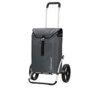 ANDERSEN Einkaufstrolley - Royal Shopper Ortlieb anthrazit 49 L Handwagen, wasserdicht, wetterfest, Aluminium, klappbar, leise Räder