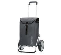 ANDERSEN Einkaufstrolley - Royal Shopper Ortlieb anthrazit 49 L Handwagen, wasserdicht, wetterfest, Aluminium, klappbar, Kugellagerad