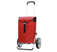 ANDERSEN Einkaufstrolley - Royal Shopper Ortlieb rot 49 L Handwagen, wasserdicht, wetterfest, Aluminium, klappbar, Kugellagerad