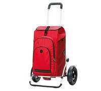 ANDERSEN Einkaufstrolley - Royal Shopper Plus Hydro 3.0 rot 62 L Bike, Einkaufsroller, Rucksack, Thermo, Aluminium, klappbar, luftbereiftes Kugellagerrad
