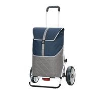 Andersen Shopper Einkaufstrolley Royal Shopper Plus Lasse – 59 L, Aluminium, klappbar, blau