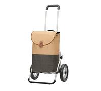 ANDERSEN Einkaufstrolley - Royal Shopper Priya beige 36 L Einkaufswagen,modisch,Reflektor, Aluminium, klappbar, leichtgängig
