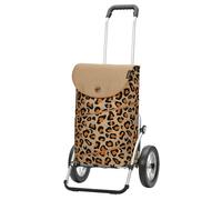 ANDERSEN Einkaufstrolley - Royal Shopper Tyra Leo 46 L Einkaufsroller, hohe Qualität, modisch, Aluminium, klappbar, leichtgängig