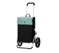ANDERSEN Einkaufstrolley - Royal Shopper Vide Mint 47 L Einkaufsroller,nachhaltig,Tasche abnehmbar, Aluminium, klappbar, leise Räder