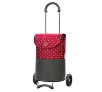 ANDERSEN Einkaufstrolley - Scala Shopper Duko rot 36 L Shopping,wasserabweisend, klappbar, leichtgängig, leise Räder