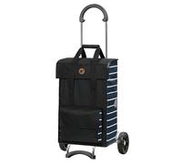 ANDERSEN Einkaufstrolley - Scala Shopper Jella blau 51 L Einkaufsroller, hohe Qualität, stylisch, klappbar, leichtgängig, leise Räder
