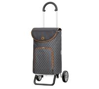 ANDERSEN Einkaufstrolley - Scala Shopper Plus Famke anthrazit 47 L modisch,Thermo, Aluminium, klappbar, leicht, Räder abnehmbar