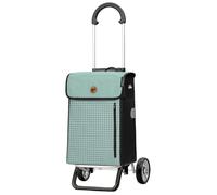 ANDERSEN Einkaufstrolley - Scala Shopper Plus Hente Mint 36 L Einkaufswagen, nachhaltig, Thermo, Aluminium, klappbar, leicht, Räder abnehmbar