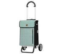 ANDERSEN Einkaufstrolley - Scala Shopper Plus Hente Mint 36 L Einkaufswagen, nachhaltig, Thermo, Aluminium, klappbar, leicht, Räder abnehmbar