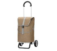 Andersen Shopper Einkaufstrolley Scala Shopper Plus Mikkel 37 L Thermo klappbar leicht beige