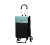 ANDERSEN Einkaufstrolley - Scala Shopper Plus Vide Mint 47 L Einkaufsroller,nachhaltig,Tasche abnehmbar, Aluminium, klappbar, leicht, Räder abnehmbar