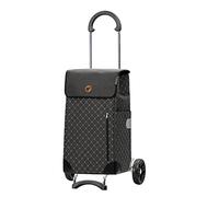 Andersen Shopper Shopper Scala Stahl mit Rad Ø 15 cm und 43 Liter Tasche Sofia anthrazit