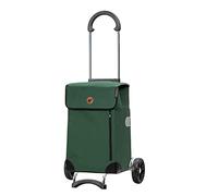ANDERSEN Einkaufstrolley - Scala Shopper Weda grün 36 L Handwagen, langlebig, Tasche abnehmbar, klappbar, leichtgängig, leise Räder