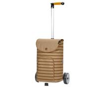 ANDERSEN Einkaufstrolley - Shopper Eske braun 47 L Handwagen, modern, nachhaltig, shopping, Aluminium, Griff ergonomisch, höhenverstellbar, Kugellagerrad