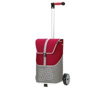 ANDERSEN Einkaufstrolley - Shopper Filip rot 46 L Handwagen,Rucksack,Thermo, Aluminium, Griff ergonomisch, höhenverstellba...
