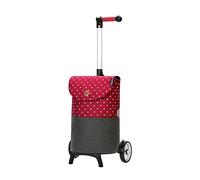 ANDERSEN Einkaufstrolley - Shopper Fun Duko rot 36 L Shopping,wasserabweisend, Aluminium, Griff ergonomisch, leicht