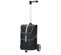 ANDERSEN Einkaufstrolley - Shopper Mikkel schwarz 37 L Einkaufsroller, Rucksack, Thermo, vielseitig, Aluminium, Griff ergonomisch, höhenverstellbar, Kugellagerrad