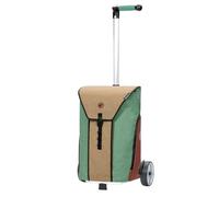 ANDERSEN Einkaufstrolley - Shopper Oli.P 2.0 beige 50 L Einkaufswagen, hochwertig, Shopping, Thermo, Aluminium, Griff ergonomisch, höhenverstellbar, Kugellagerrad