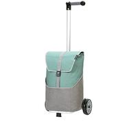 ANDERSEN Einkaufstrolley - Shopper Vigo Mint 46 L einkaufen,hochwertig, Aluminium, Griff ergonomisch, höhenverstellba...