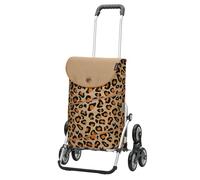 Andersen Shopper Einkaufstrolley Royal Shopper Tyra Leo – 46 L, Treppensteiger, klappbar