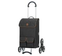 ANDERSEN Einkaufstrolley - Treppenst. Scala Sh. Ipek Ma schwarz 42 L Handwagen, isoliert, Kühltasche, robust, leichtgängig, Räder abnehmbar, Treppensteiger