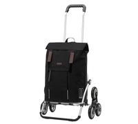 ANDERSEN Einkaufstrolley - Treppensteiger Royal Shopper Basil City schwarz