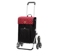 ANDERSEN Einkaufstrolley - Treppensteiger Royal Shopper Malit rot 49 L Einkaufswagen,langlebig,Thermo, Aluminium, klappbar, Räder abnehmbar, ...