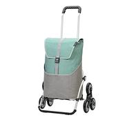 ANDERSEN Einkaufstrolley - Treppensteiger Royal Shopper Vigo Mint 46 L einkaufen,hochwertig, Aluminium, klappbar, Räder abnehmbar, ...